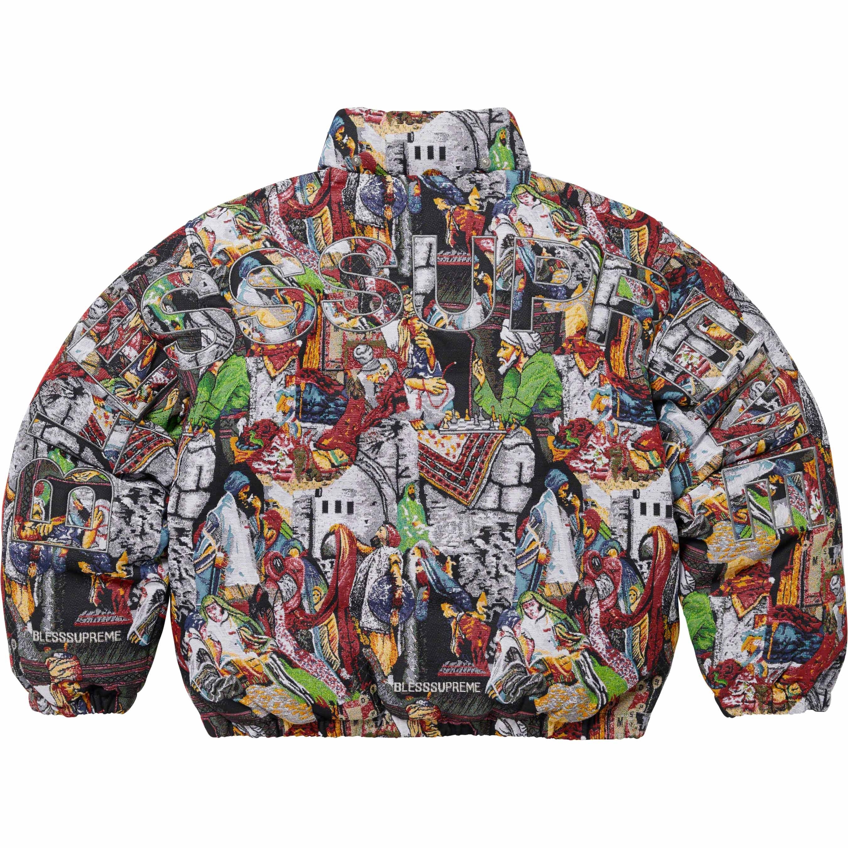 Supreme®/BLESS Tapestry Down Puffer Jacket view 10